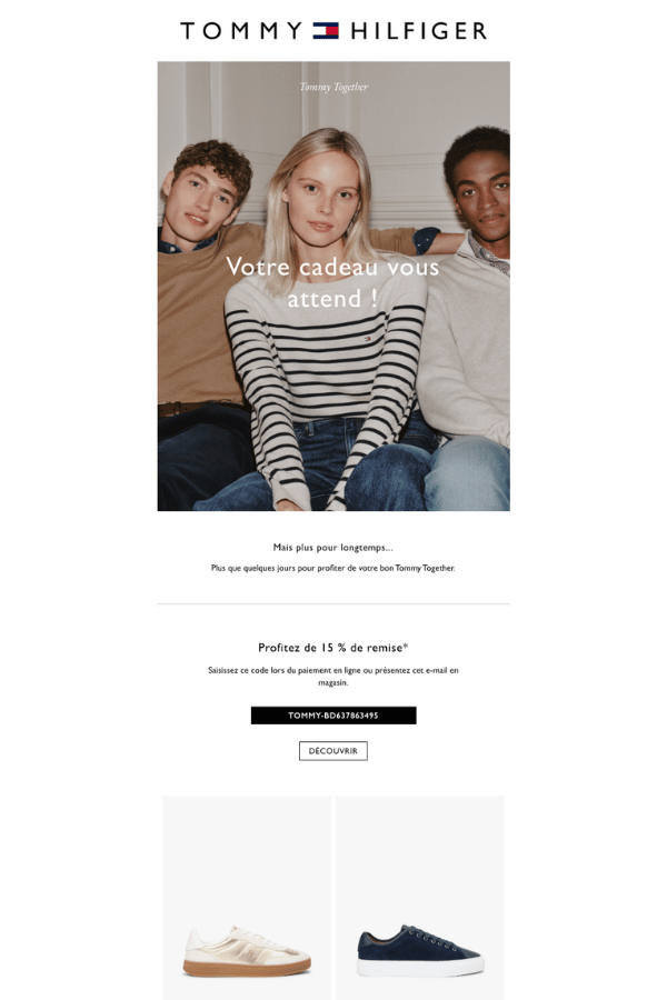 exemple d'email marketing 