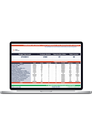 Bannière tableau de bord comemrciaux