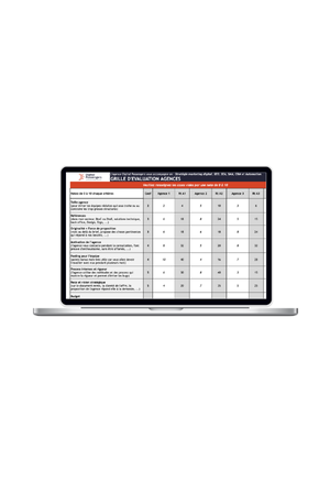 Grille dévaluation des agences
