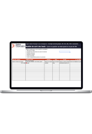 Modèle de suivi des leads